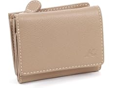 Amazon | [キタムラ] 三折財布 キズが目立ちにくい型押し レディース