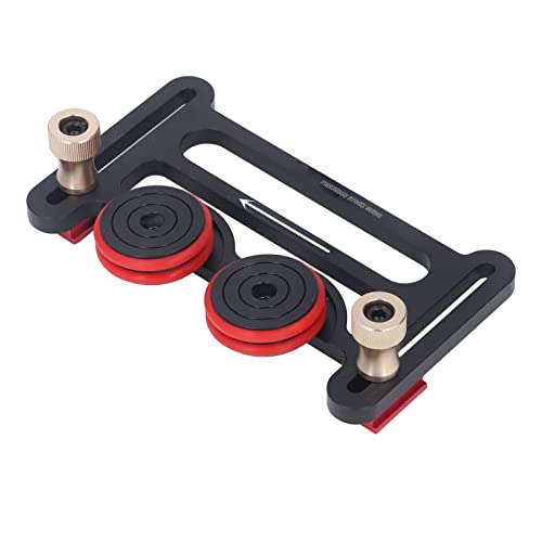 Guide double rouleau de glissière en aluminium pour sciage précis - 7