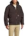 Produktbild Carhartt Men 's Quilted Flanell gefüttert Sandstein Active Jacke J130 Gr. M, Dunkelbraun