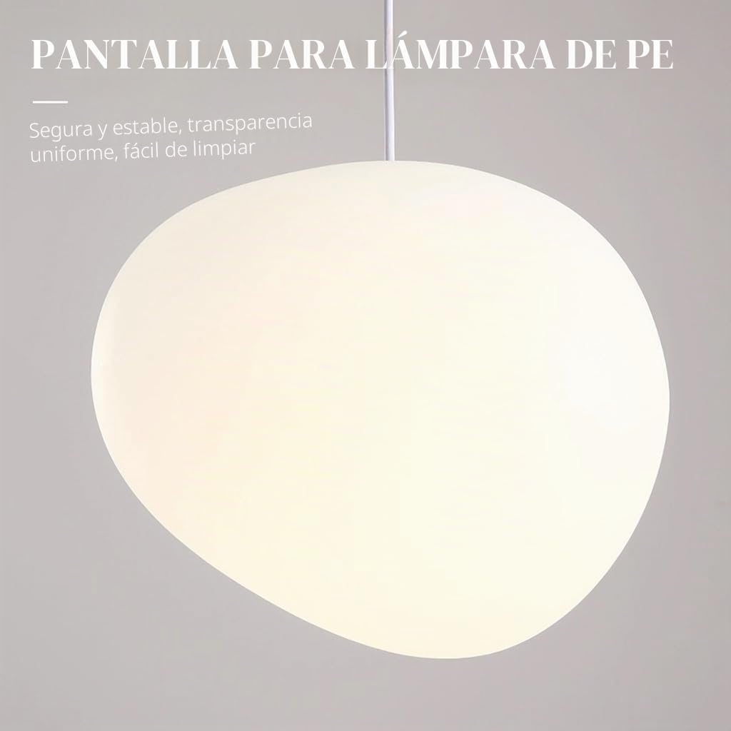 JOJOM Lámpara colgante moderna con forma de casa de escalera Lámpara de Techo Nórdica minimalista Creativa Estilo crema LED Aplicable a para escaleras salón villa cocina pasillo(A10)