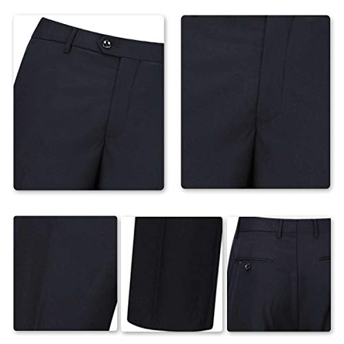 Boyland Men's Tuxedo Suits 2 Pieces Peak Lapel Double Breasted Golden Luxury Suit Jacket Pants #TOP5