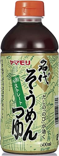 ヤマモリ 名代そうめんつゆ 500ml ×5本