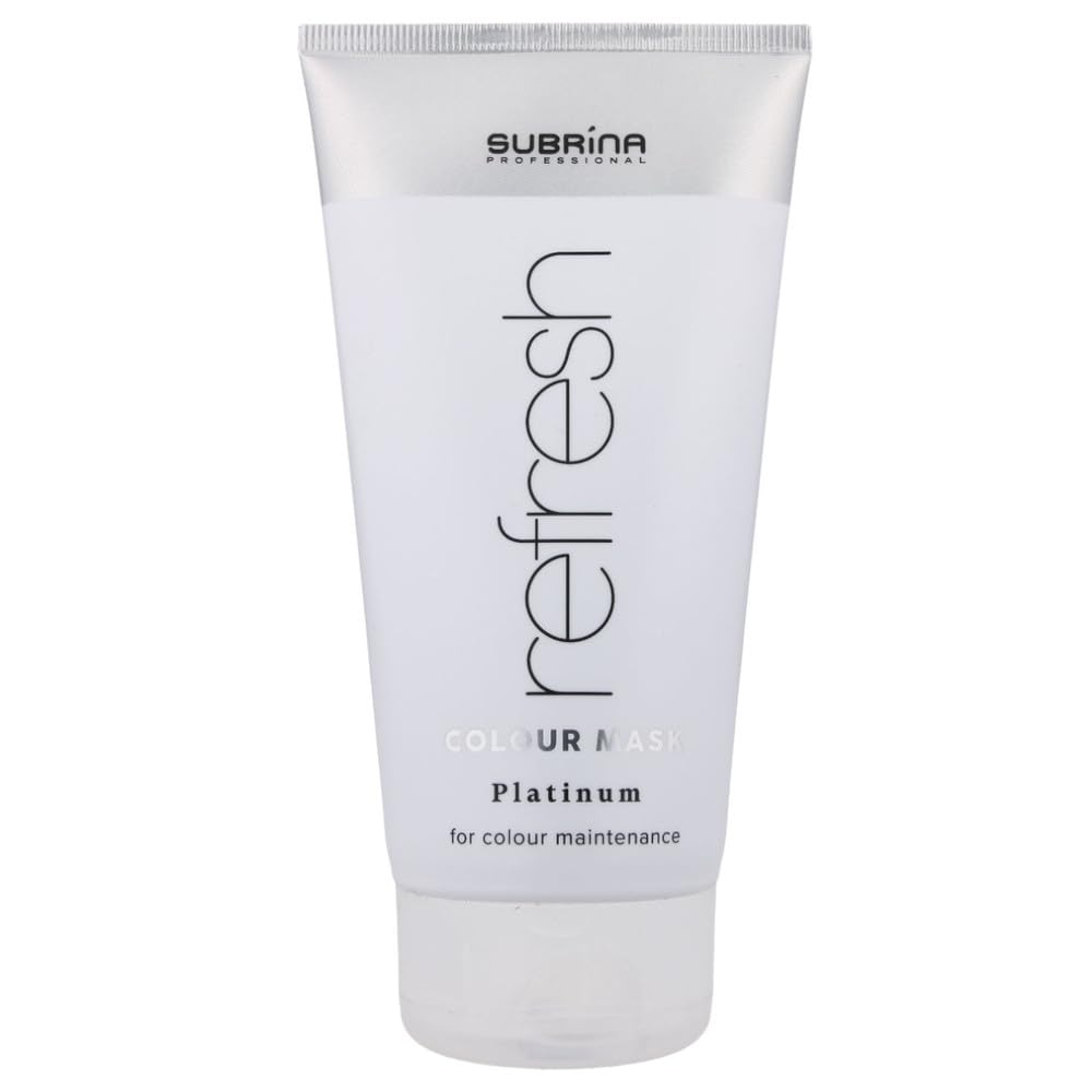 Tonisierende haarmaske Subrina Professional Refresh,farbmaske,zur farbpflege,colour mask 150 ml (Platinum)