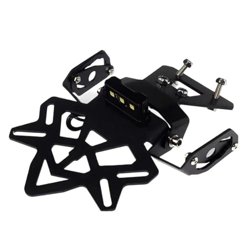 Fini le garde-boue encombrant : support plaque Kawasaki Ninja 400 avec LED