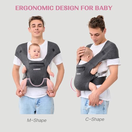 Robibers 2024 Newly Upgraded Baby Carrier Newborn To Toddler thumb #6