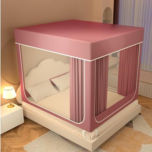 Tente en U à trois portes pour créer une cabane de lit cosy - 2