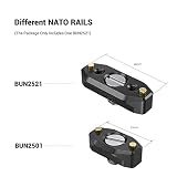 Szyna SMALLRIG NATO (48mm) ze śrubą ustalającą do standardu ARRI - BUN2521