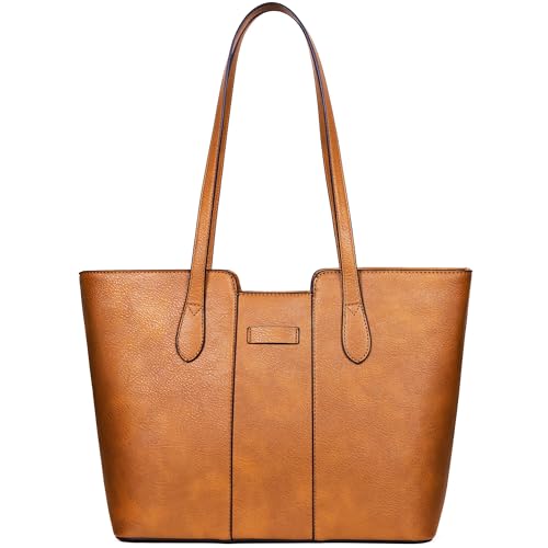 Image of ToLFE Tote Bags for Women Purses and Handbags Top Handle Satchel PU Leather Shoulder Hobo Bags | Top Handle
