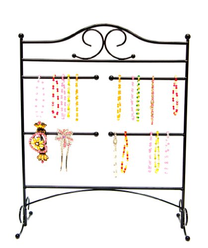 Mango Steam Jewelry Organizer for Hanging Bracelets, Black