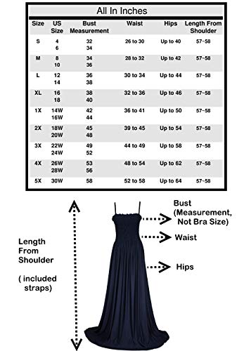 Mayridress Women's Floral Maxi Dress Plus Size Clothing Long Casual Black 3X #TOP4