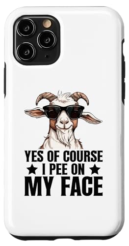 iPhone 11 Pro Boer Goat Costume Goat Dad Farmer Stuffed Animal Boer Goat Case