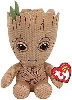 TY Clips - Collection Marvel - Bague Porte-clés en Peluche, Iron Man, Tous Vos héros préférés à emporter avec Vous, idée Cadeau pour Grands et Petits TY Clips - Collection Marvel - Bague Porte-clés en Peluche, Iron Man, Tous Vos héros préférés à emporter avec Vous, idée Cadeau pour Grands et Petits