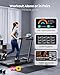 Acezoe 2 in 1 Foldable Treadmills for Home, Under Desk Treadmill with 12 HIIT Modes, Workout APPs and Touch Screen, 2.5HP Walking Treadmill for Home Office, 265lbs Capacity, Installation-Free