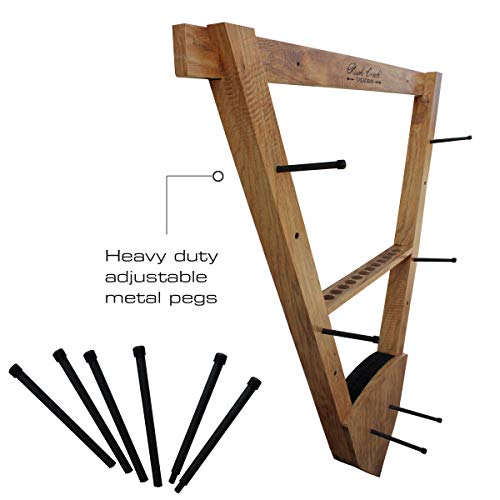 Rush Creek Creations | Wall Mounted Bow and Arrow Display Rack for Hunting & Archery Accessories | Real Tree 3-Bow Holder & 12-Arrow Storage | Handcrafted Small Bows & Big Bow Hanger w/Arrow Holders by Rush Creek Creations - Image 6