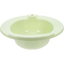 PP Sitz Bath Basin for Toilet Seat, Deeper Bowl, Light Green