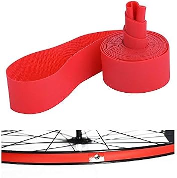 2Pcs Mountain Bike Tire Liner, Tire Liner Protector Inner Tube Protection Pad Puncture Proof Belt Size 24inch 700C Rim Strip 24 Inch Tube