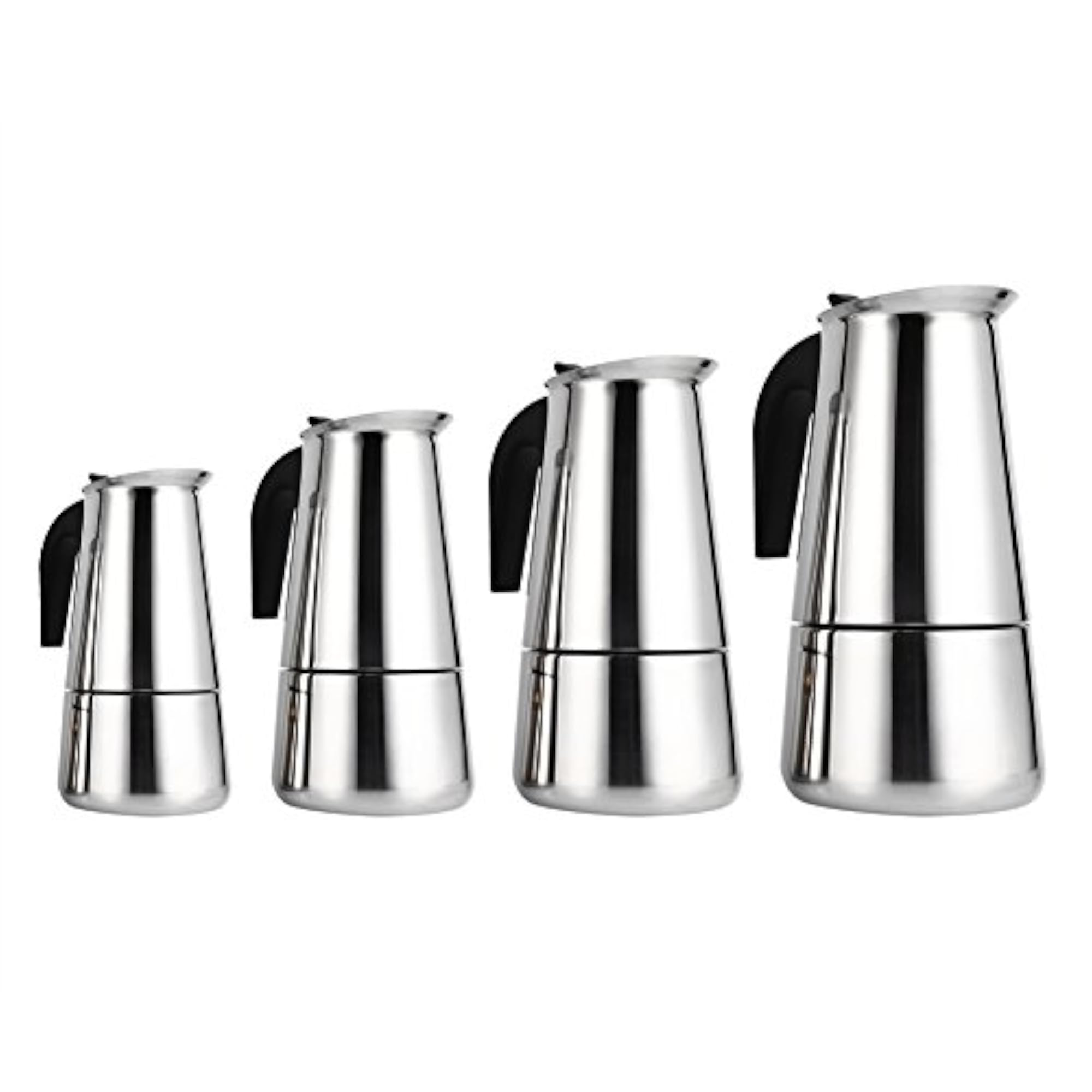 Stainless Steel Stove Top Latte Mocha Pot, 200ml