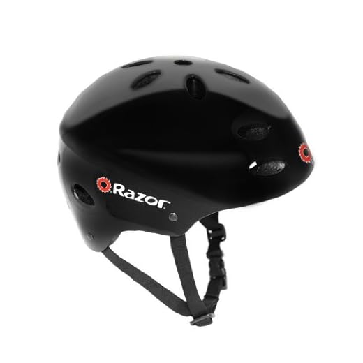 Razor V-17 Child Multi-Sport Helmet, Black Gloss