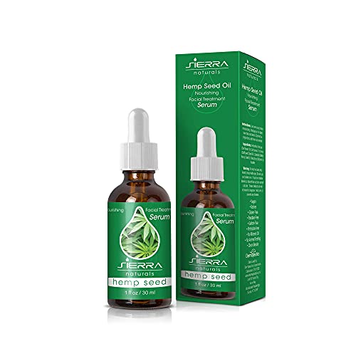 Sierra Naturals Hemp Seed Oil, Benefits for Skin Hemp Seed, Great for Beauty Anti-Oxidant Anti-Aging Moisturizing Hydrating with Vitamin E (1oz) - Hemp Oil - Image 3