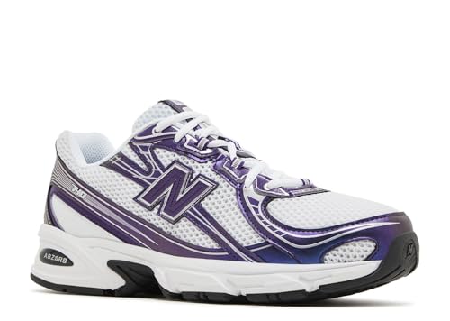 New Balance New Balance 740 Mens Sneakers, Concord Grape/White/Phantom, Size 10