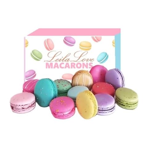 Leilalove Macarons - 12 Gourmet Macarons dozen flavors Cover
