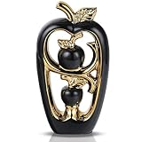 Modern Aesthetic Ceramic Statue and Sculpture, Abstract Art Ceramic Statues, Black Modern Home Decor