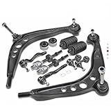 Replacement Parts for 10x Front Control Arm Stabilizer Bar Link Tie Rod End Ball Joint for BMW E36 Z3 Mod-AP88P-115016