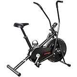 SPORTNOW Exercise Bike for Home Use, Quiet Stationary Bike with Adjustable Seat and Resistance, Indoor Cycling Machine with LCD Display, Smooth Belt Drive for Home Gym Fitness Workout Cardio Training