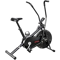 SPORTNOW Exercise Bike for Home Use, Quiet Stationary Bike with Adjustable Seat and Resistance, Indoor Cycling Machine with LCD Display, Smooth Belt Drive for Home Gym Fitness Workout Cardio Training