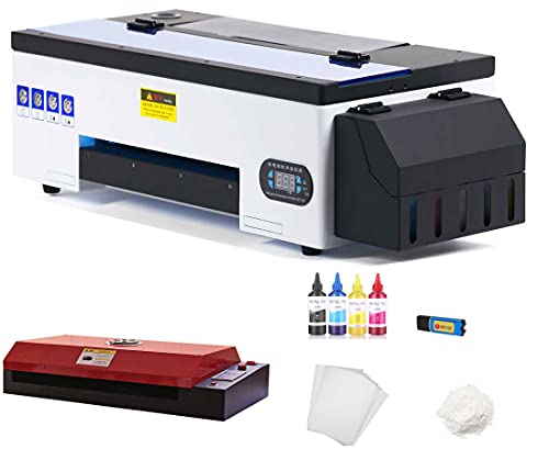 DTF Printer L1800 A3 Heat Transfer DTF PET Film Printer for Dark/Light T-Shirt Hoodies Garment Pants Direct Transfer Film (DTF Printer + Oven) -DHL Shipping
