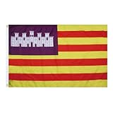 AZ FLAG Bandera de Las Islas Baleares 150 x 90 cm - Bandera Baleárica 90 x 150 cm