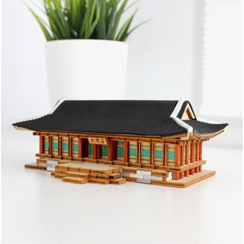 Youngmodeler Model Kit, Korean 3D Wooden Puzzles Creative Toys Model Building Kits Gyeongbokgung Series - Gangnyeongjeon, Best Gift on Birthday Christmas Day [Made in Korea] Cover