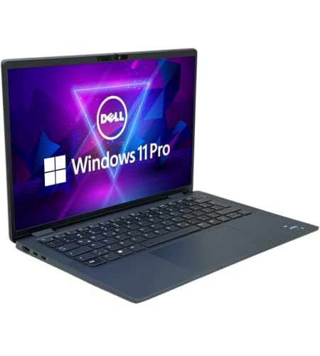 Image of Dell Latitude 7440 14 inch Touchscreen FHD Business Laptop Computer, Intel Core i7-1365U, 32GB DDR4 RAM, 512GB SSD, WiFi, BT, Backlit Keyboard, Fingerprint Reader, Blue, Windows 11 Pro (Renewed)