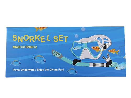 Foto von Karvipark Schnorchelset Erwachsene, Schnorcheln Set mit Taucherbrille und Dry Schnorchel, Anti-Leck & Anti-Fog Tauchmaske, Professionelle Schnorchel ausrüstung für Schnorcheln, Schwimmen und Tauchen
