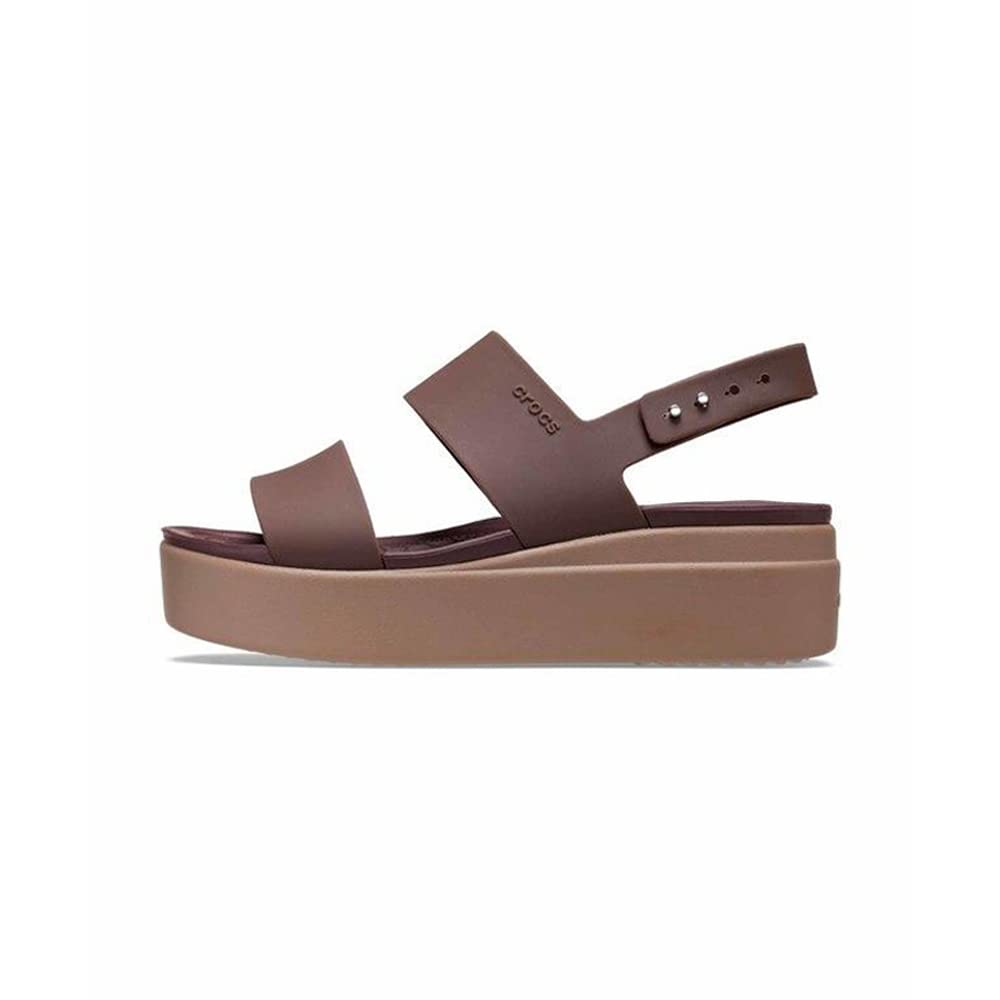 Crocs Brooklyn Mid Wedge W, Chanclas para Tiempo Libre y Ropa Deportiva para niñas Mujer