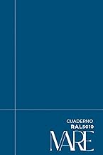 Cuaderno MARE RAL 5010: Cuaderno de colores minimalista con hojas de puntos │ Color Azul genciana│ Ideal para estudiantes