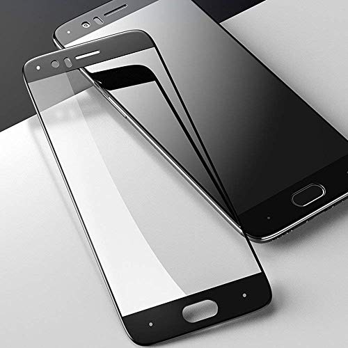 Image of Tempered Glass Screen Protector Compatible For OnePlus 5 with Edge-To-Edge Protector Coverage and with Easy Installation Kit