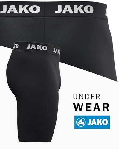 JAKO Unisex Short Tights Function, schwarz, M
