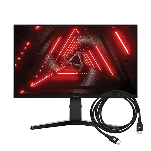 Image of Pixio PX279 Prime Neo 27 inch 240Hz 1080p Fast IPS Panel 1ms GTG Adaptive Sync Fully Adjustable Stand Gaming Monitor with HDMI 2.1 Cable Certified Ultra High Speed 6FT 8K 60Hz 4K 120Hz Nylon Braided