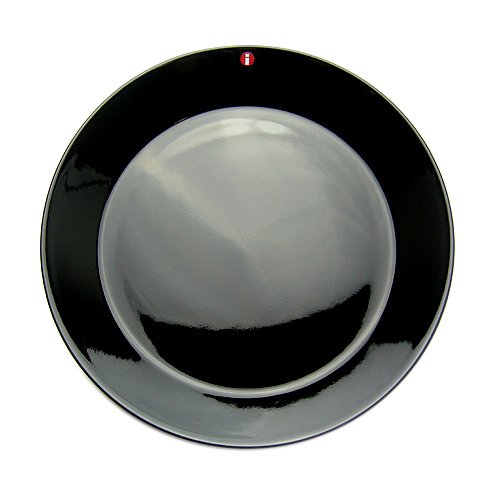 Amazon.co.jp: イッタラ ティーマ プレート 21cm ブラック【並行輸入品