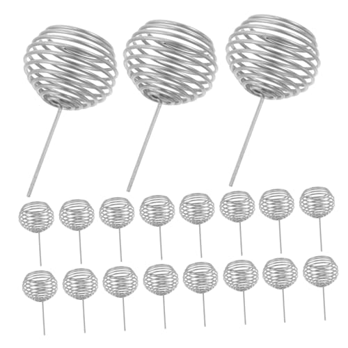 SEWOART 50pezzi Contenitori Per Fertilizzanti in Acciaio Cestini Per Controllo Fertilizzanti Per Bonsai e Piante Erogazione Mirata Nutrienti Facile Installazione Utilizzo Piantagione