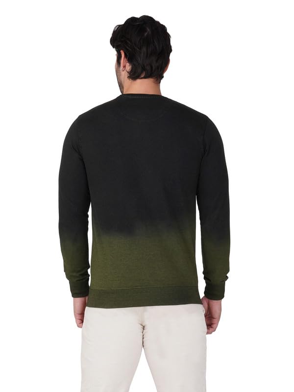 Image of PRORIDERS Men Dip Dyed Pure Cotton Full Sleeve t Shirts