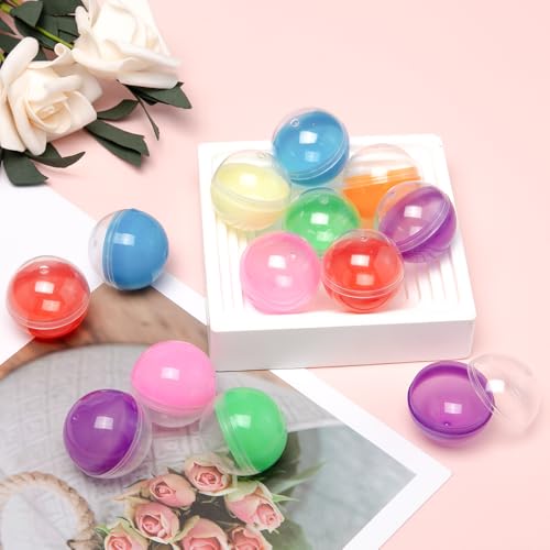 Miniatura 7 de Neikafan 150 Piezas 3.2cm Bolas Navidad Pequeñas Rellenable Bolas Transparentes Rellenables Bolas Cápsulas Expendedoras Para Máquina Expendedora Maquina De Chicles De Bola Pequeña