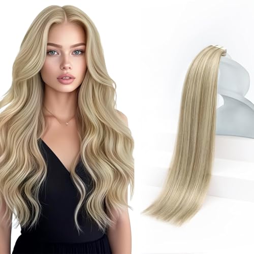 Sunny Hair Tape in Hair Extensions Real Human Hair Invisible