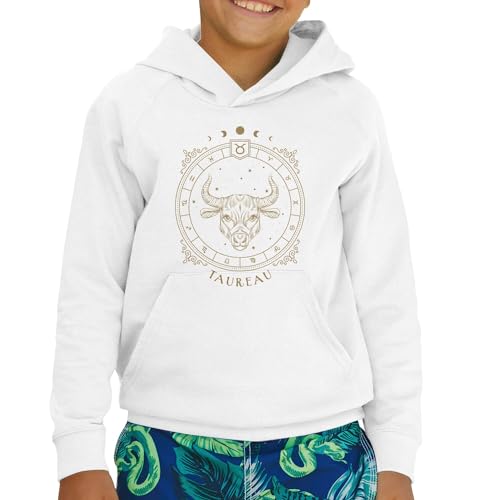 Sweat à capuche enfant Taureau confortable et résistant pour l'école - 2