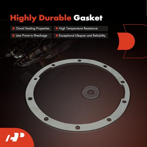 A-Premium 8.5 or 8.625 Ring Gear Rear Differential Cover W/Gasket & Magnet by A-premium - Image 7