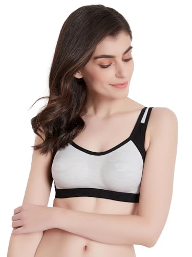 Image of Clovia Women Medium-Impact Sports Bra- Non-Padded, Full Coverage