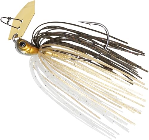 Z-Man ChatterBait Jack Hammer Baby Jack - 1/4 oz - Golden Shiner, 1/4 oz