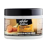 SOF N' FREE Leave In Conditioner with Manuka Honey & Avocado Oil for Wavy Curly Hair, Anti Frizz Hair Strengthening Products 325 ml Sourced by Bronx International Ltd