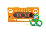 Empfehlung: ab 14 Jahren Fingears - das Original - Größe M, 2 x 3 Stück, Magnetringe Anti-Stress-Fingerring, Magnetischer Armbandring Anti-Stress Magnetic Rings Magnetringe Dekompressionsspielzeug